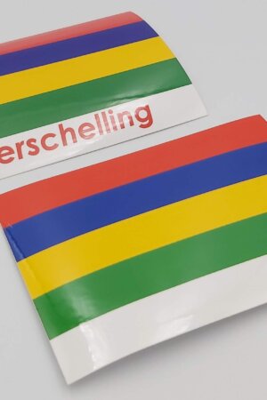 Terschellinger vlag autosticker